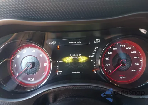 2016 Dodge Charger Srt Hellcat z USA, uszkodzony, nr VIN 2C3CDXL94GH178542